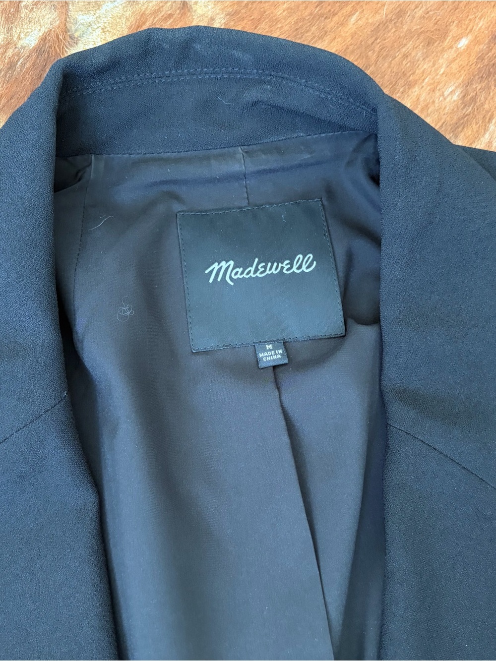 Madewell Black Women’s Blazer Jacket